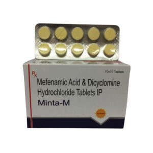 Mefenamic Acid and Dicyclomine Hydrochloride Tablets Manufacturer Supplier & PCD Franchise