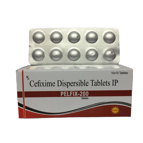 Cefixime 200 mg Dispersible Tablets