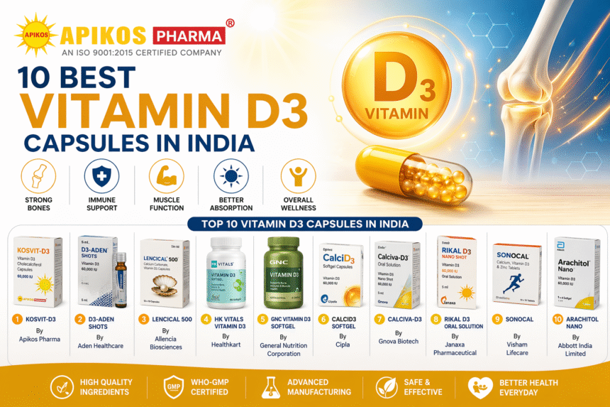 10 Best Vitamin D3 Capsules in India