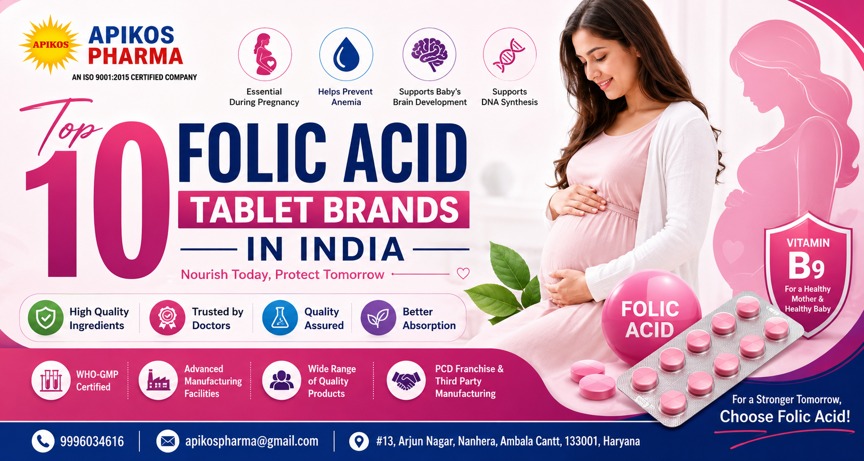 Top 10 folic acid tablet brands in India (2) Top 10 folic acid tablet brands in India (2)
